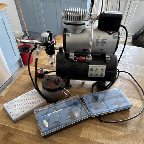 As186 airbrush and compressor - as186,