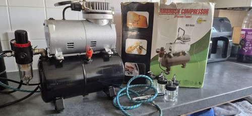 Oil less piston airbrush - oil-less,