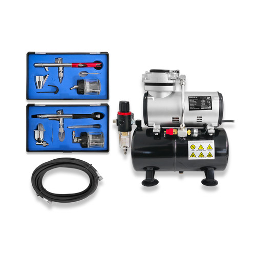 Airbrush kit air compressor - airbrush,