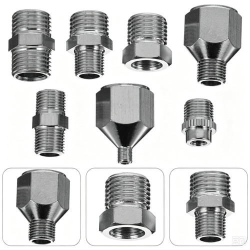 7pcs airbrush adapter set - airbrush,