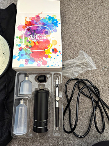 Portable airbrush system kit - portable,