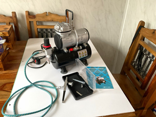 186 airbrush compressor - as-186,