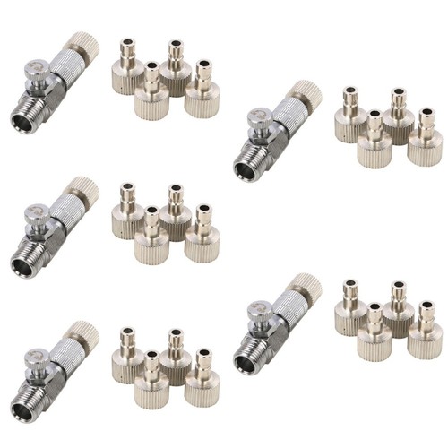 5sets silver alloy airbrush - silver,