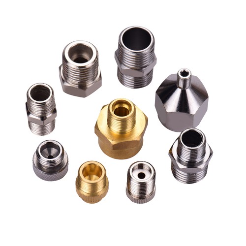 Airbrush adapter set fitting - set,