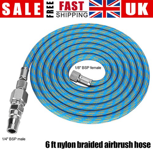 Airbrush braided hose - hose, 1/8